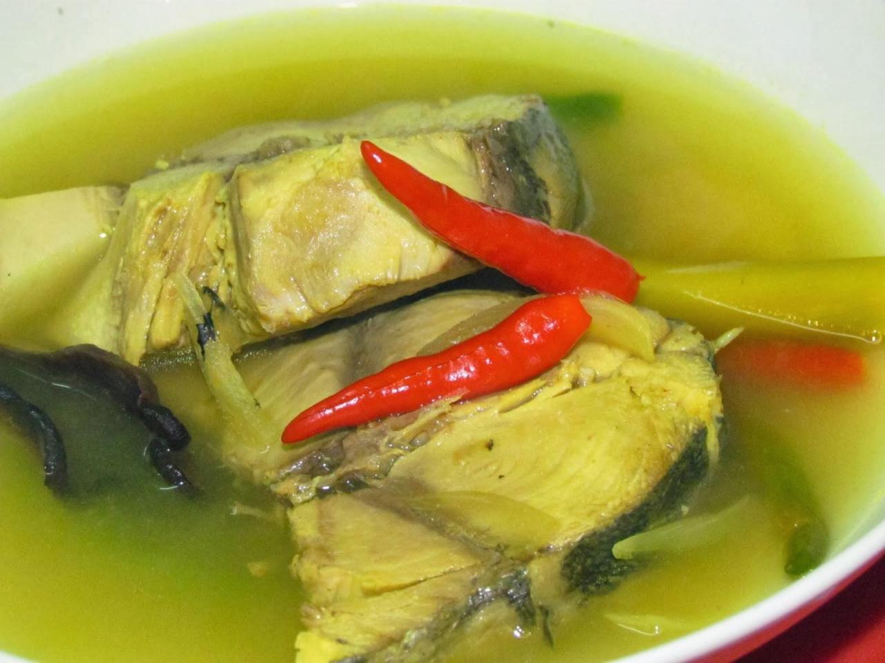 Resep pindang tongkol kuah