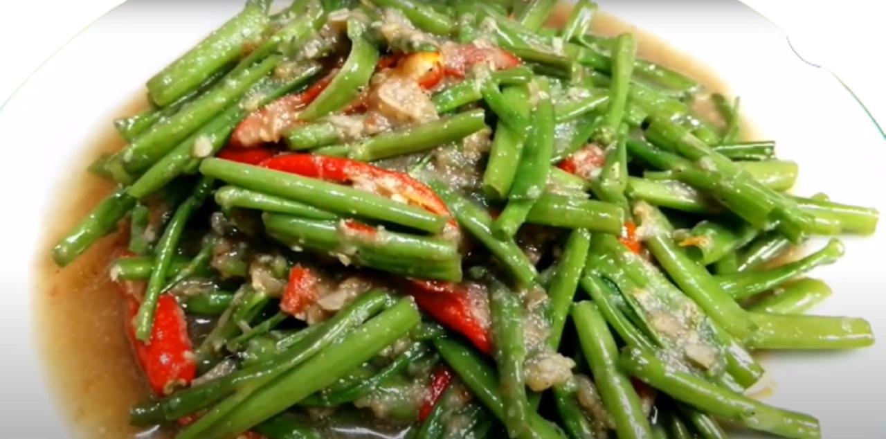 Resep petis kangkung