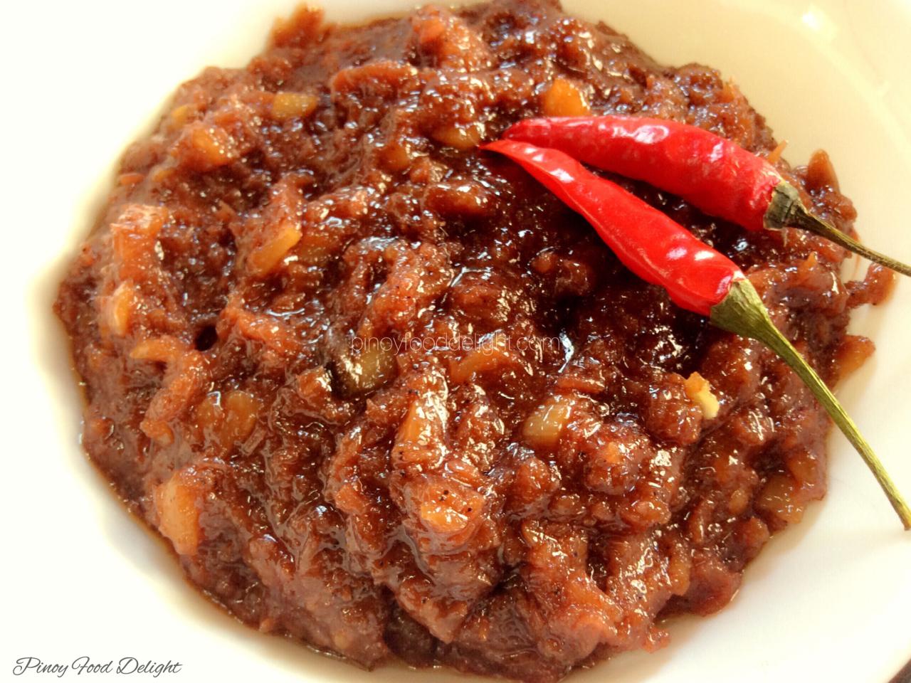 Resep sambal ebi pontianak