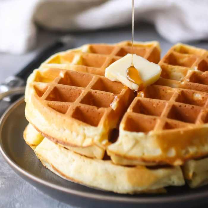 Resep kue waffle