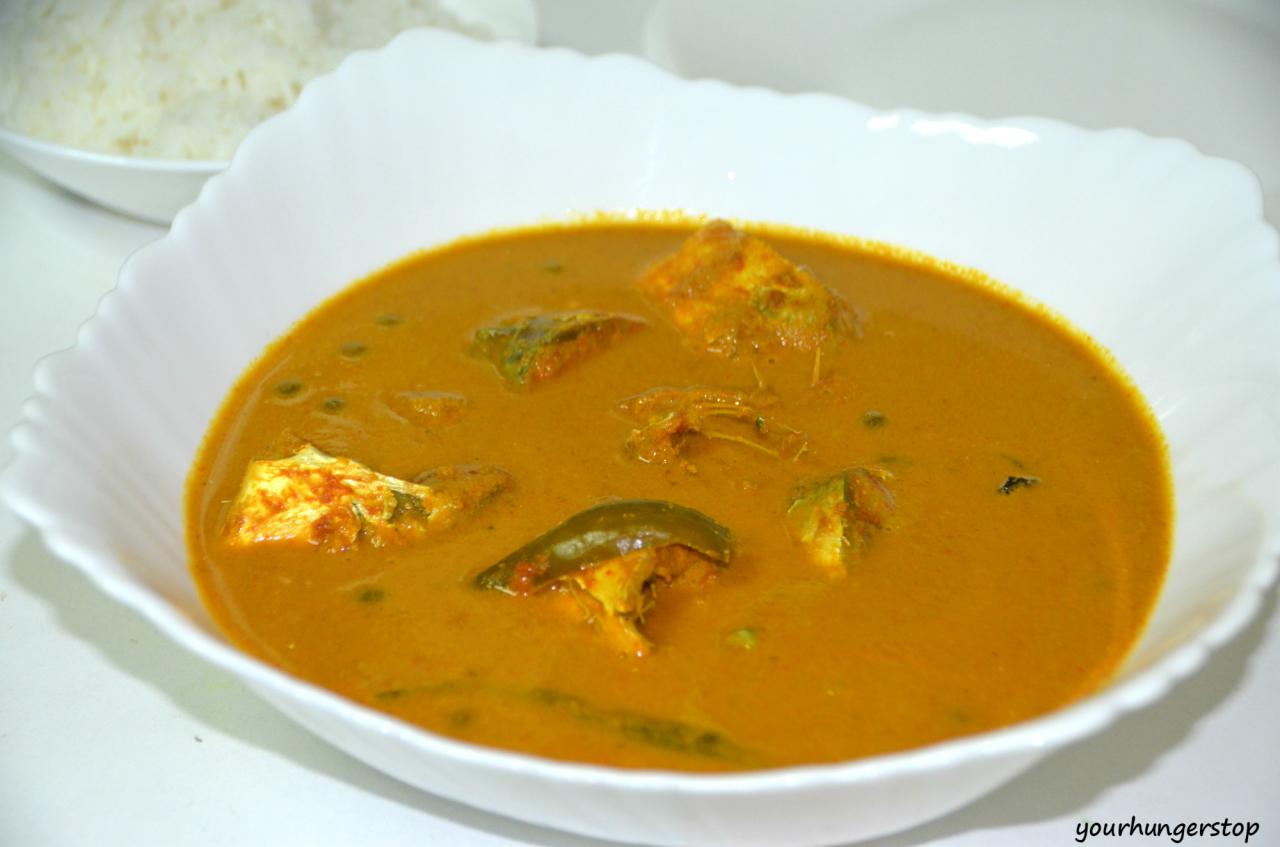 Resep gulai ikan tongkol kacang panjang