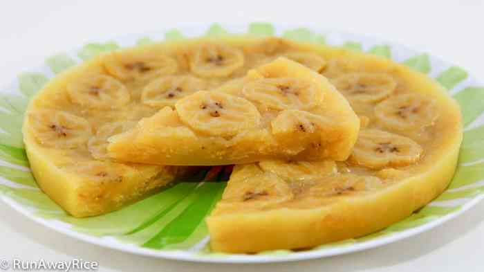 Resep kue lumpur pisang