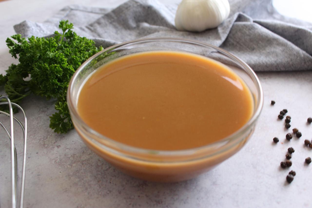 Resep brown sauce