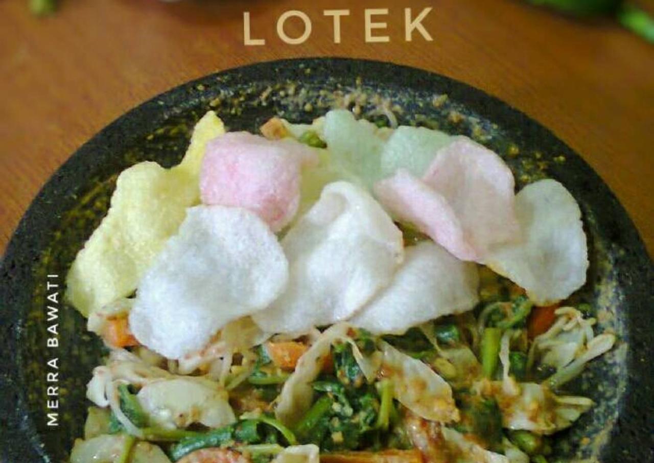 Resep lotek jogja