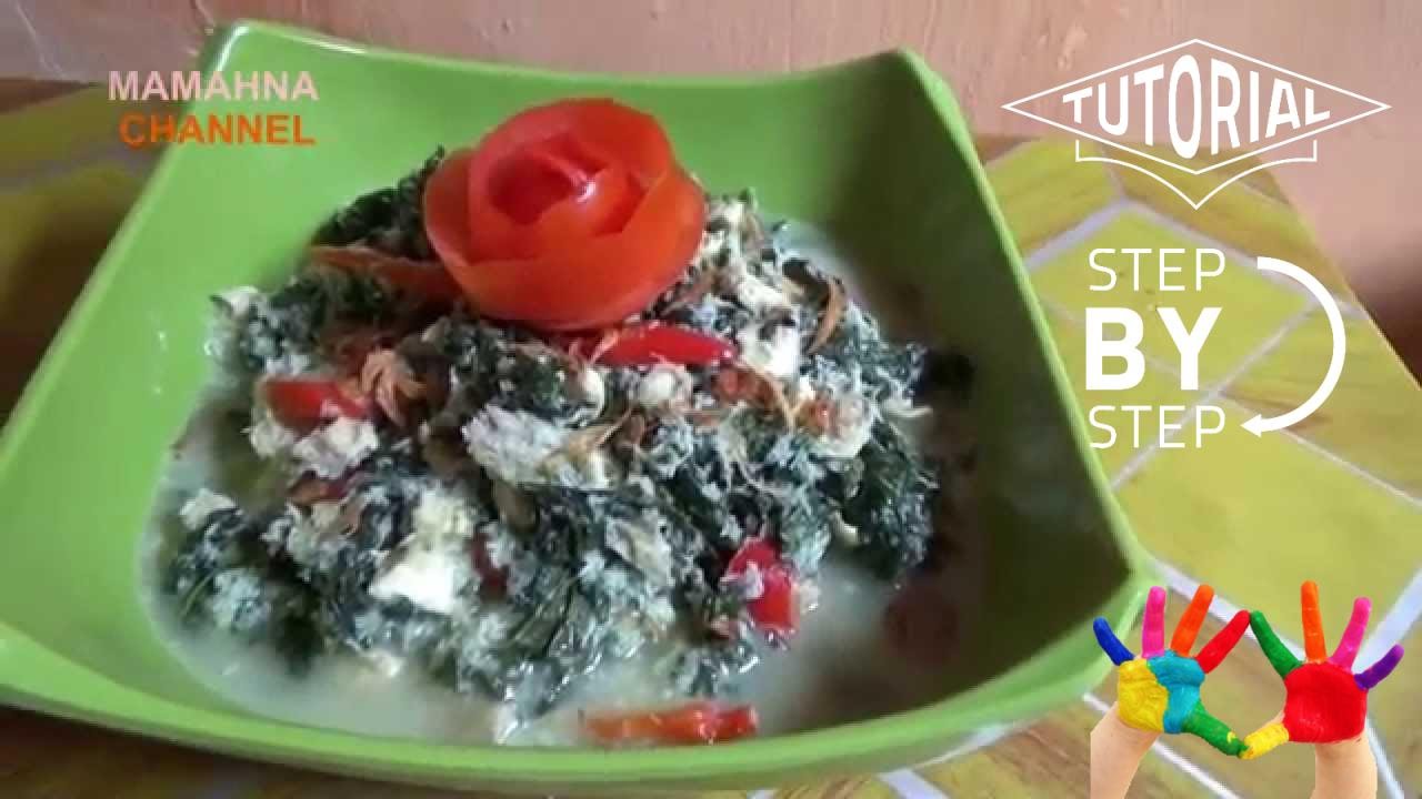 Resep oblok oblok daun singkong