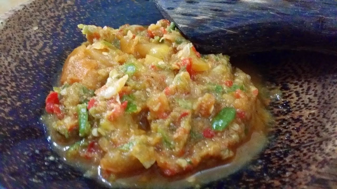 Resep sambal kencur mentah