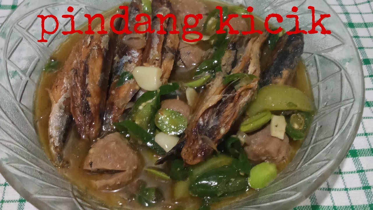 Resep kicik pindang