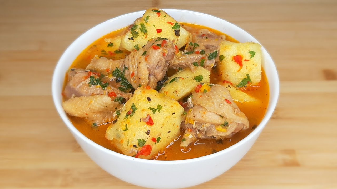 Resep sop ubi ayam makassar