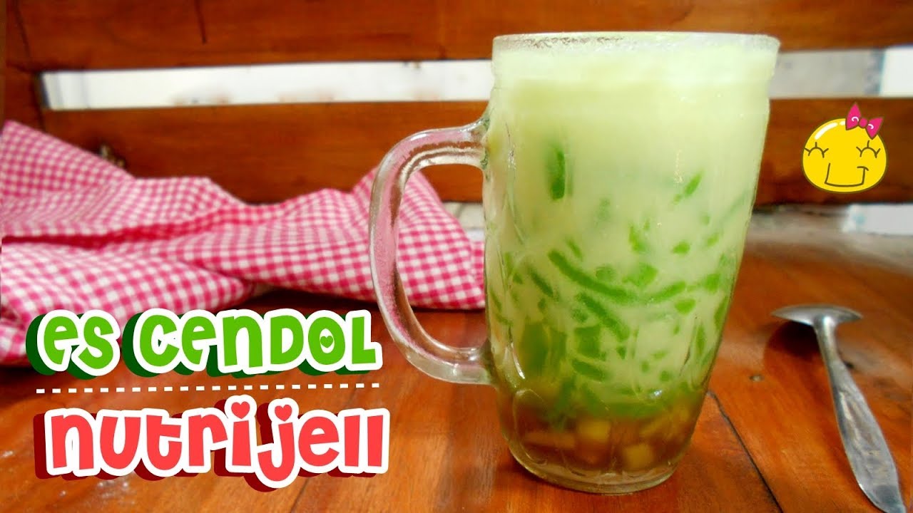 Resep cendol nutrijel kenyal