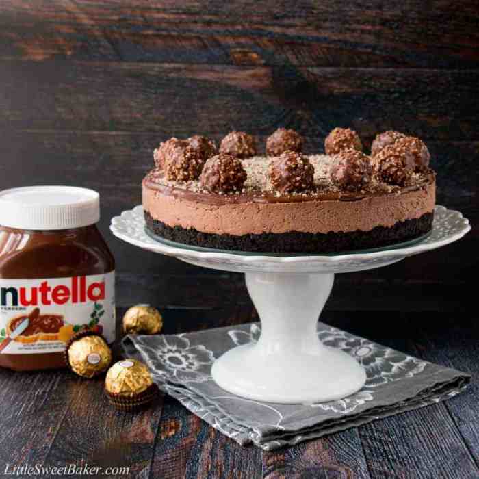 Resep kue nutella keju