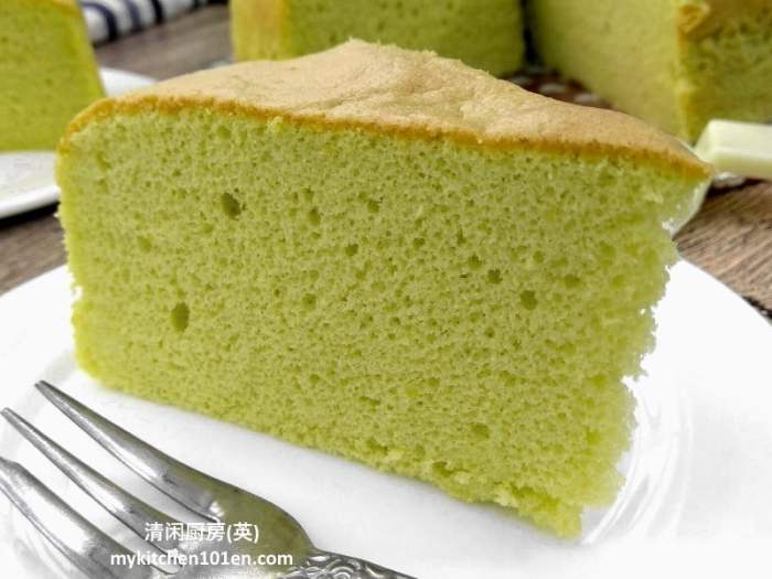 Resep kue bolu pandan