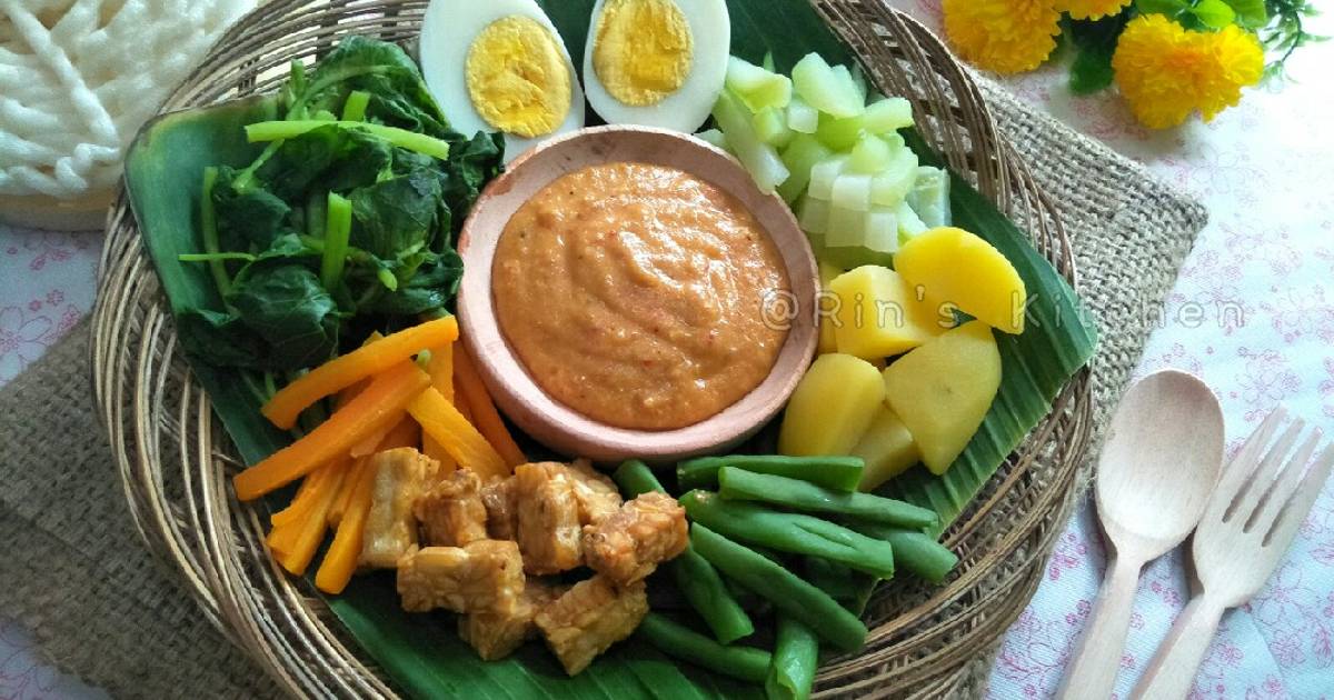 Resep gado gado siram surabaya