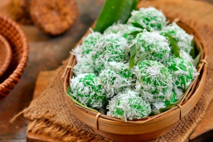 Resep kue klepon