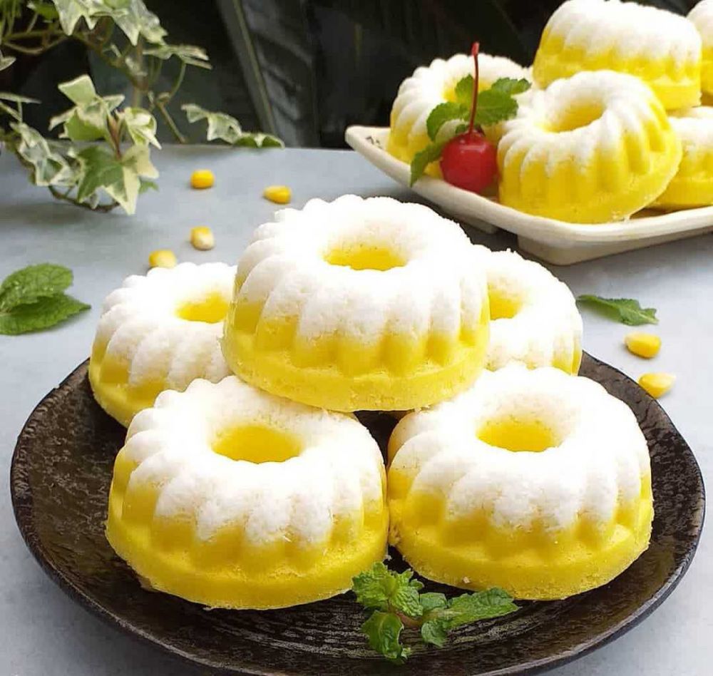 Resep kue putu ayu empuk dan lembut