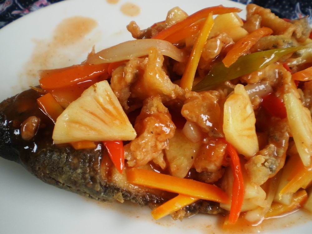 Resep gurame asam manis chinese food