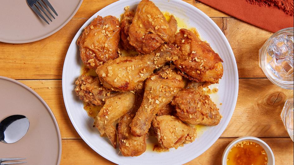 Resep ayam goreng bawang putih sederhana