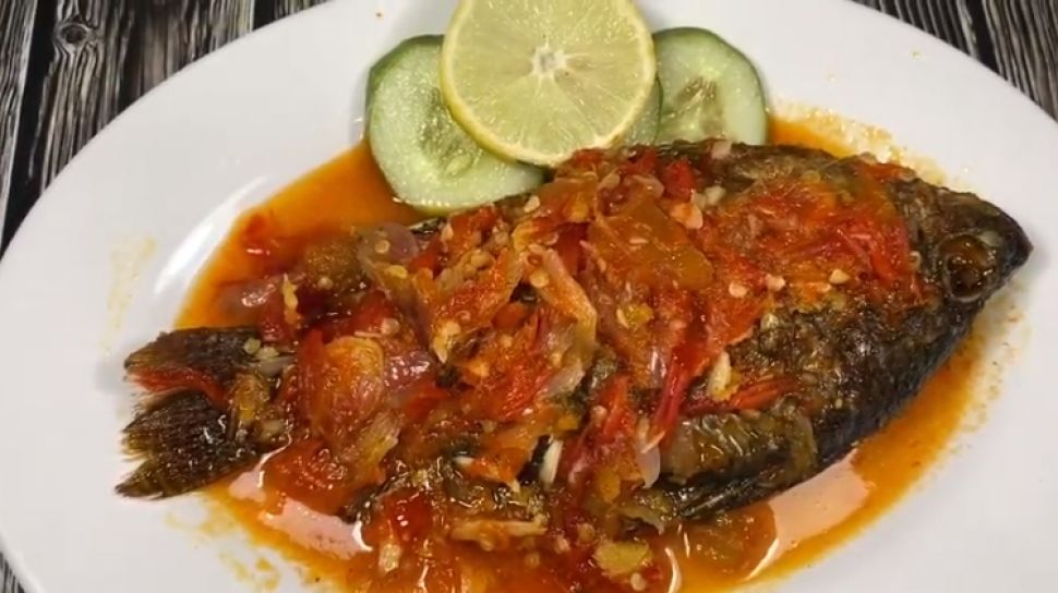 Resep pecak ikan mas betawi