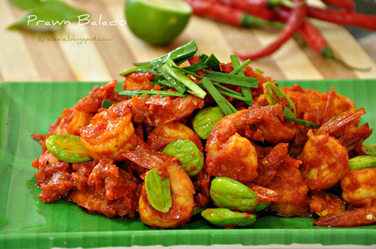 Resep udang balado ala restoran