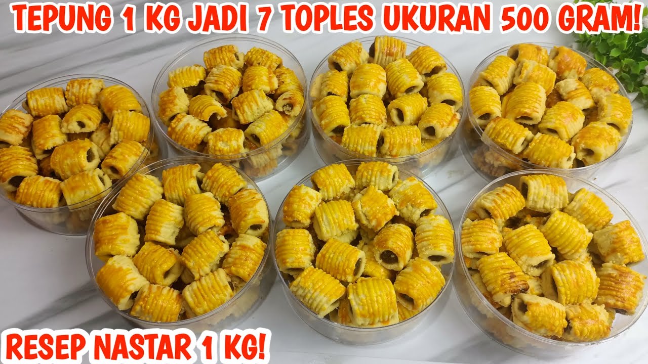 Resep nastar keju 1 kg