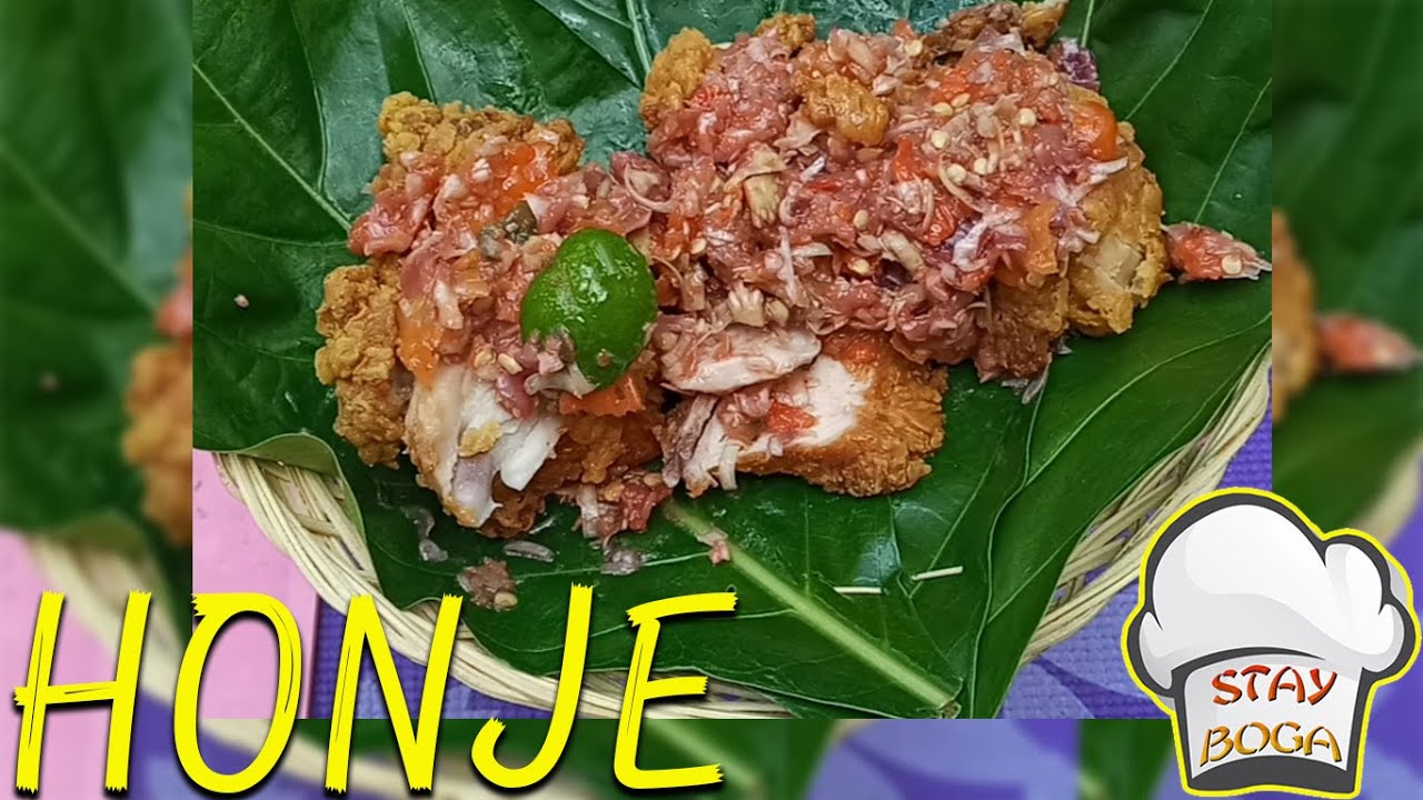 Resep sambal honje