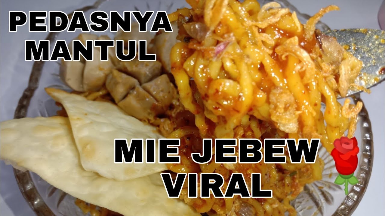 Resep membuat mie jebew