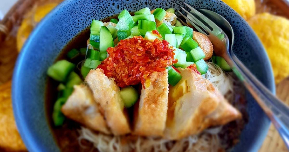 Resep mpek mpek udang rebon