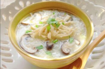 Resep Bubur Ayam Jamur Tiram: Sarapan Sehat dan Gurih!