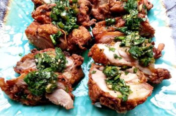 Resep Ayam Goreng Sambal Cibiuk Pedas Gurih