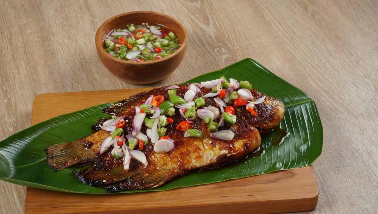 Resep gurame bakar sambal colo-colo