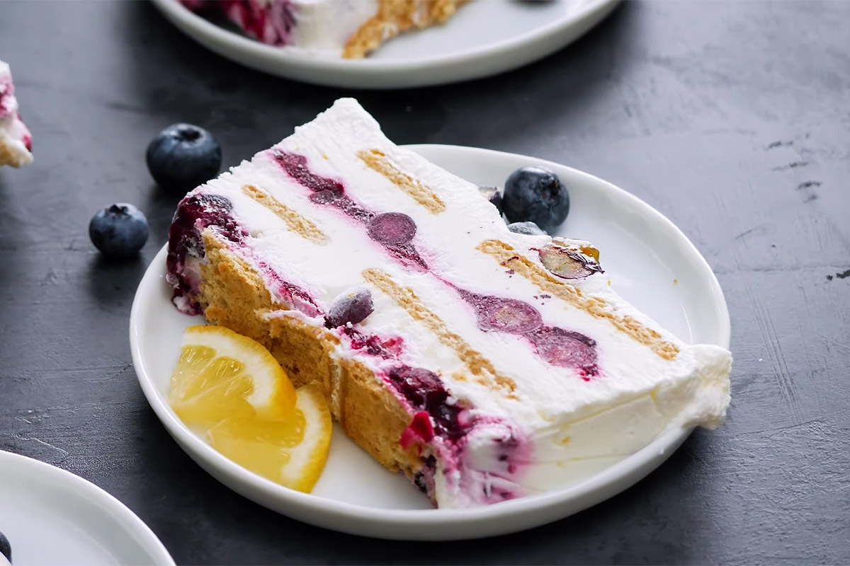 Resep Lemon Cake Blueberry