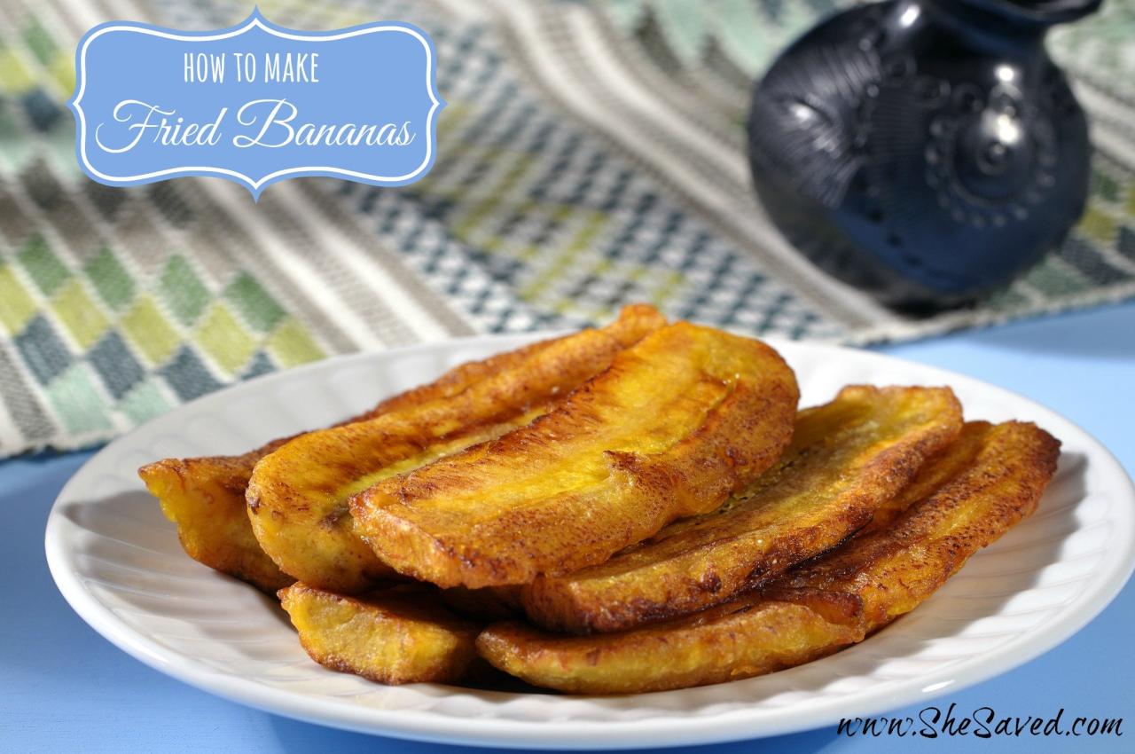 Resep Pisang Goreng Saus Kinca