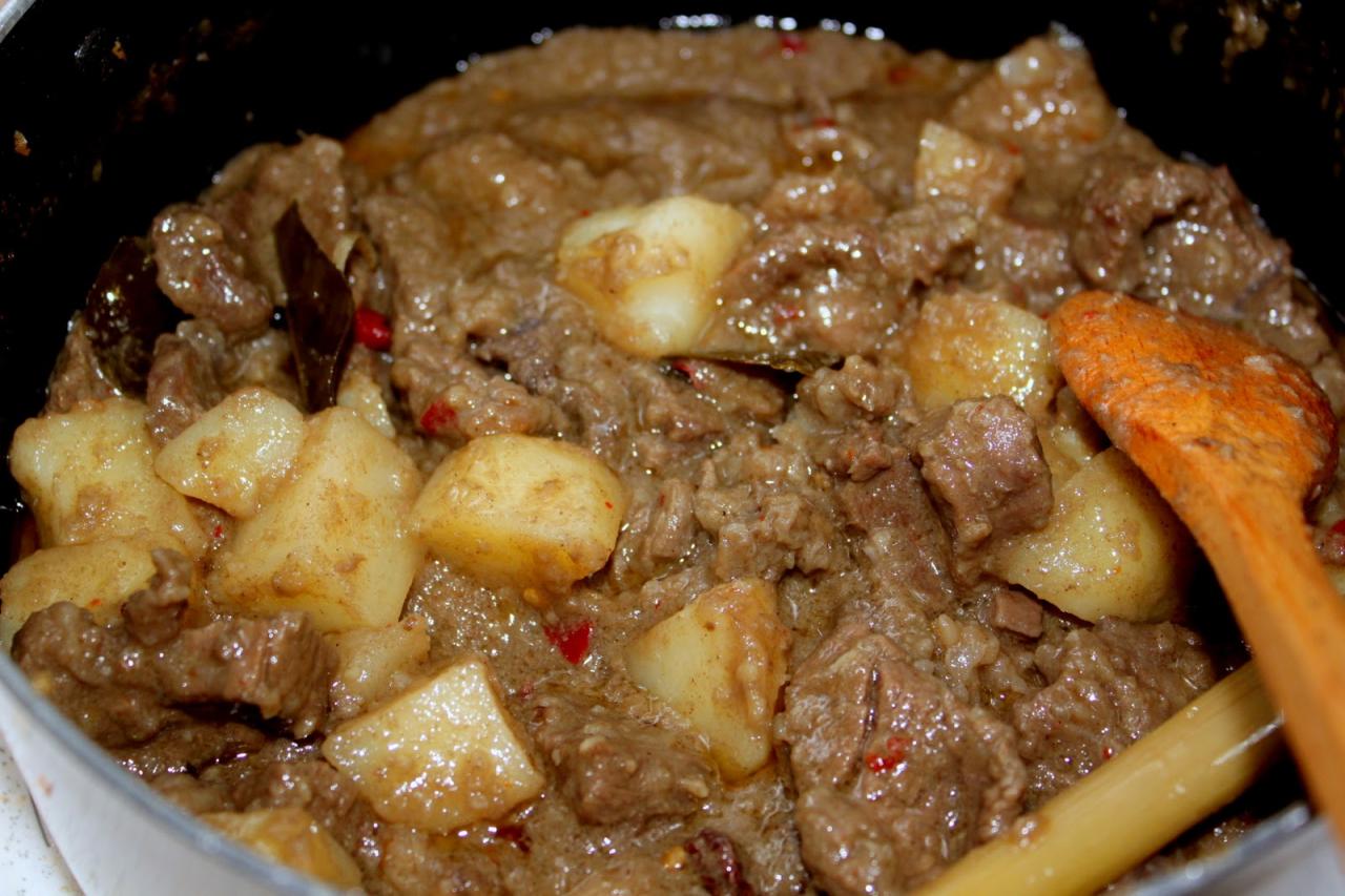 Resep kalio daging