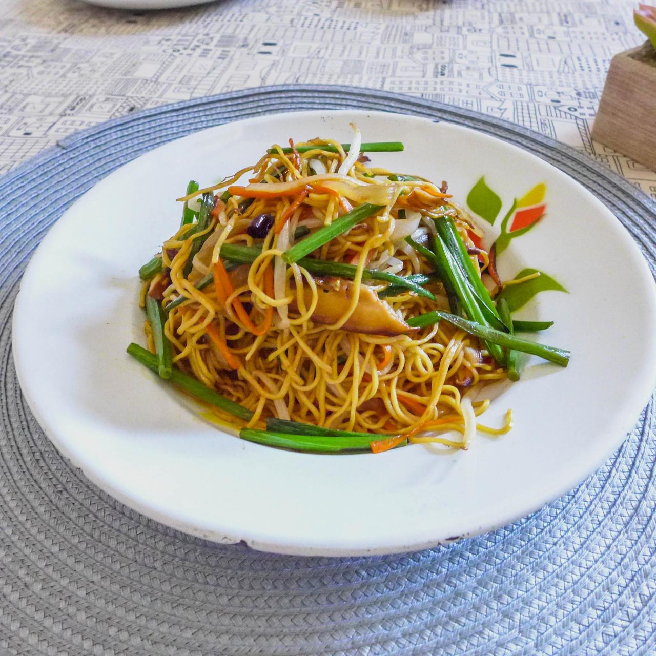 Resep Mie Kari Goreng