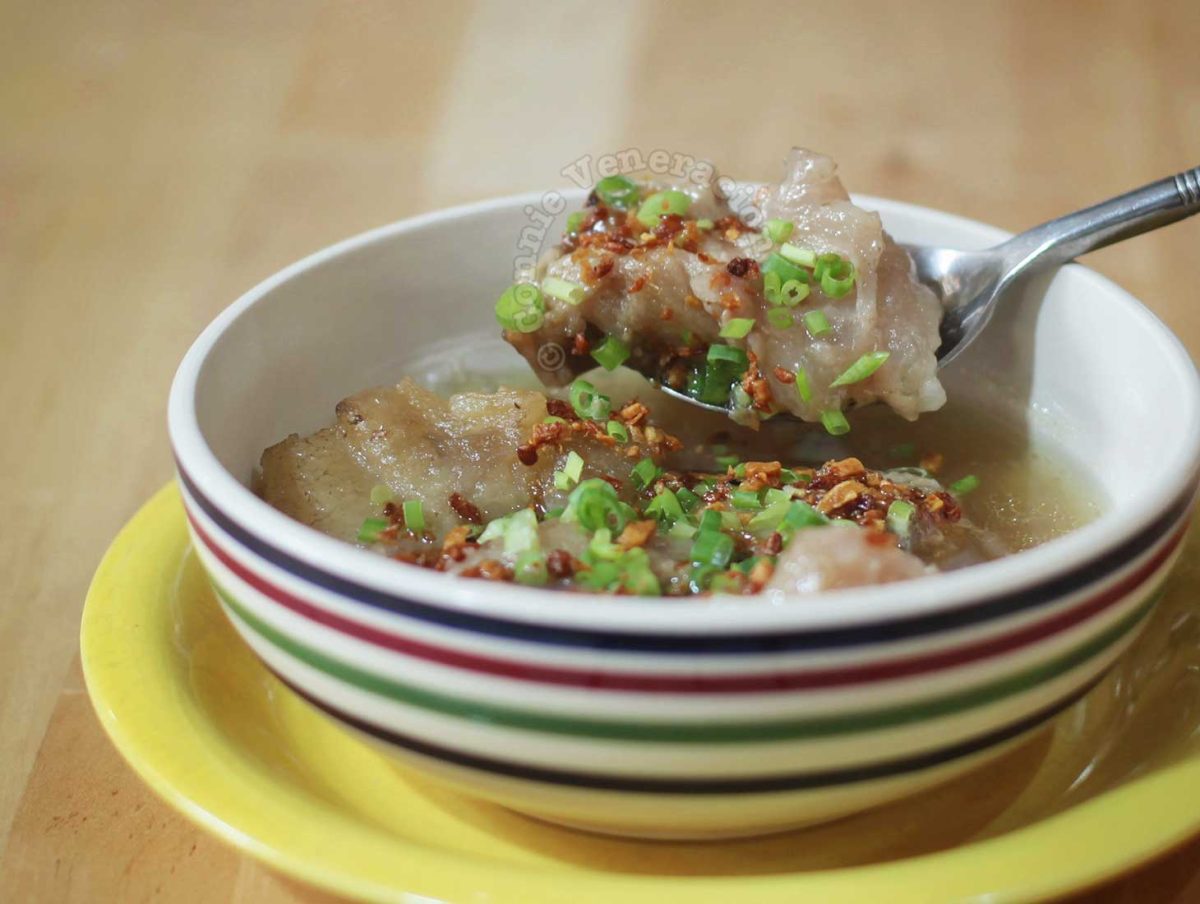 Resep sop sapi printil