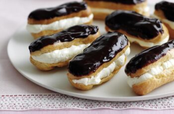 Resep Eclair Isi Custard Chocolate Milk Tea Anti Gagal