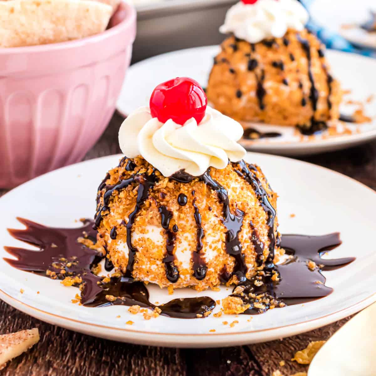 Resep fried ice cream