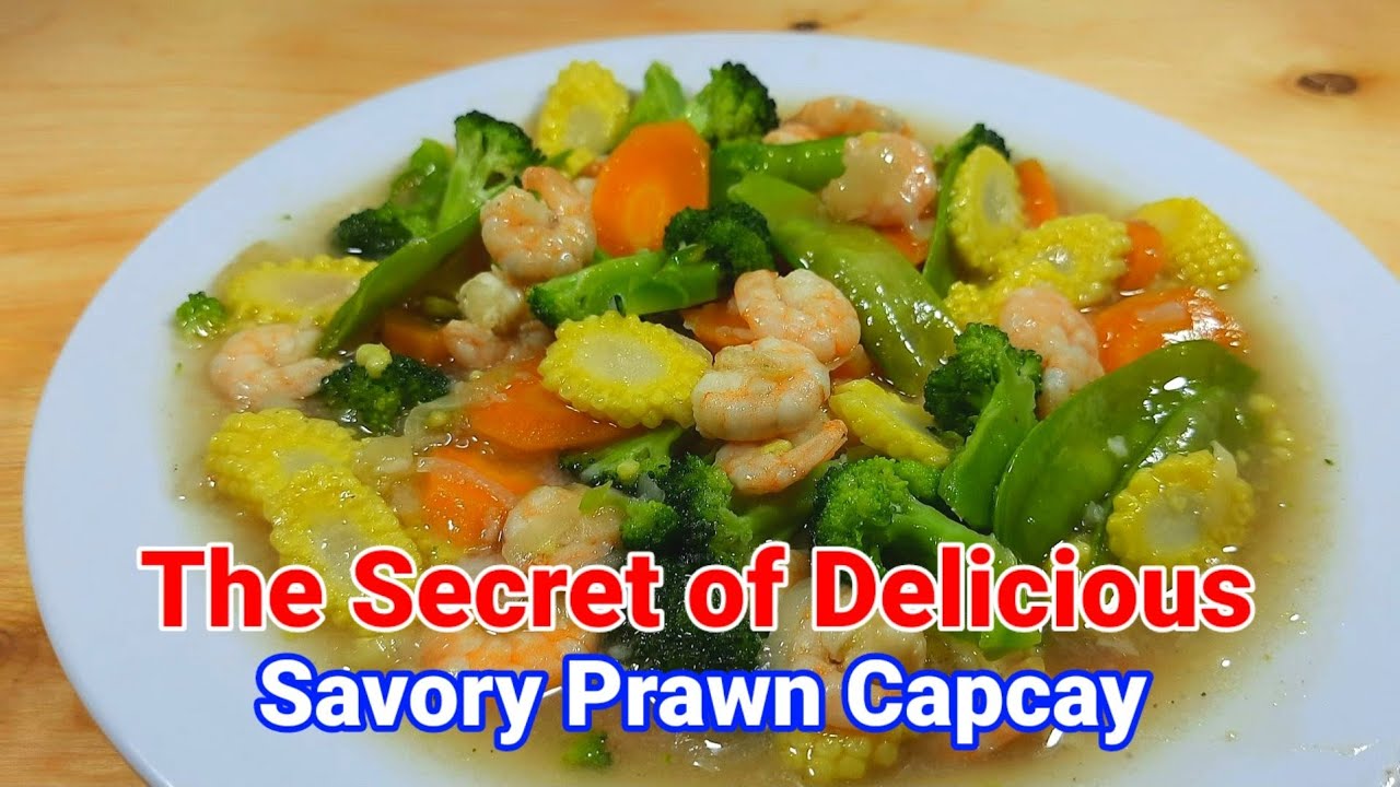 Resep Capcay Kuah Udang