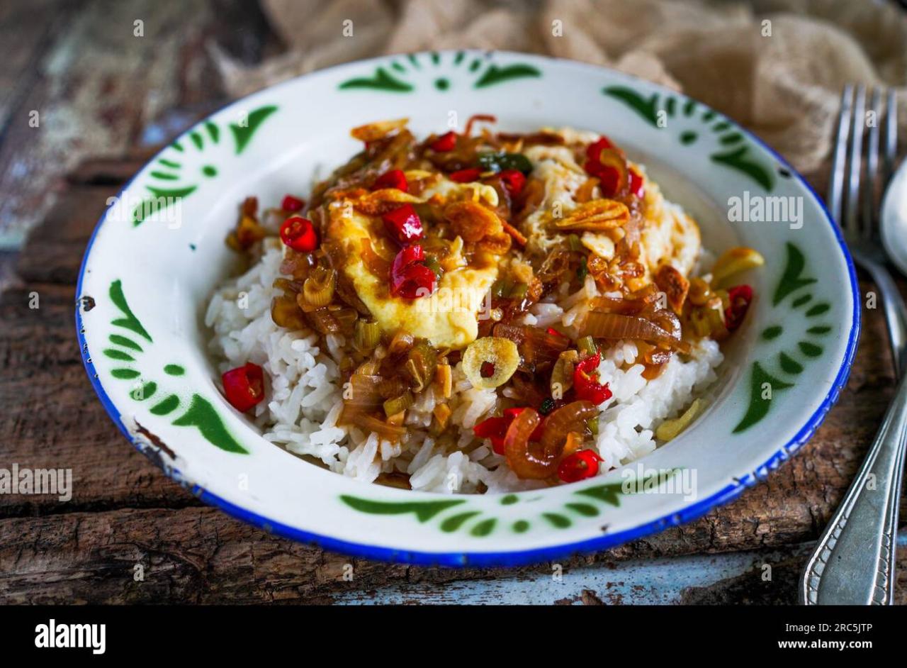 Nasi Telur Pontianak