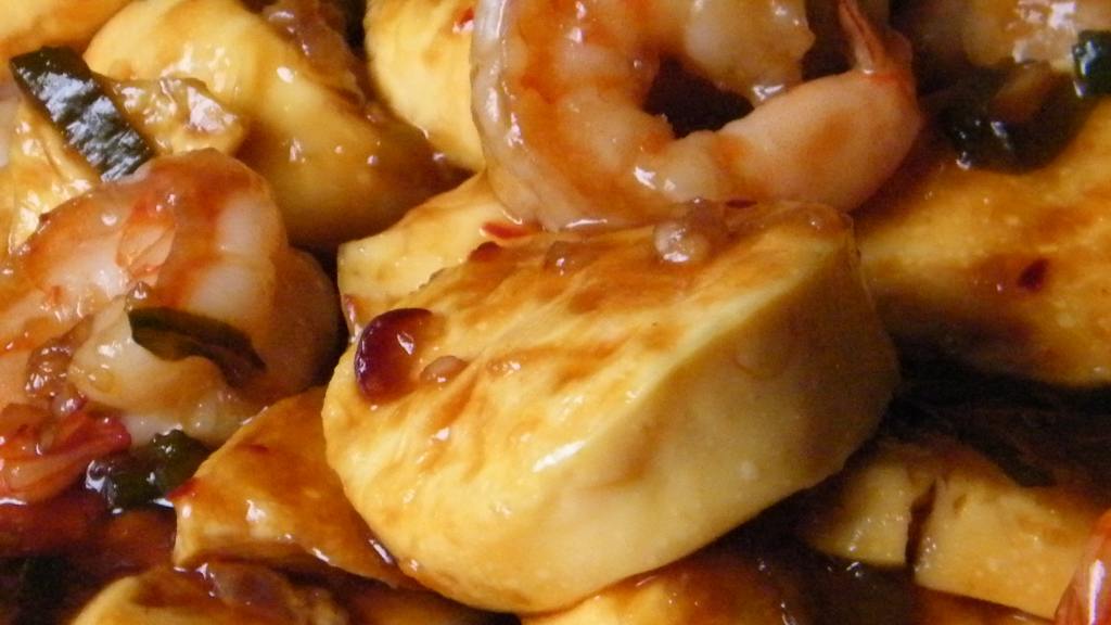 Resep Udang Tahu Masak Kecap