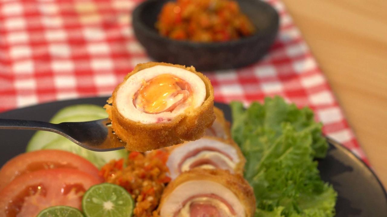 Resep Chicken Cordon Bleu Sambal Geprek