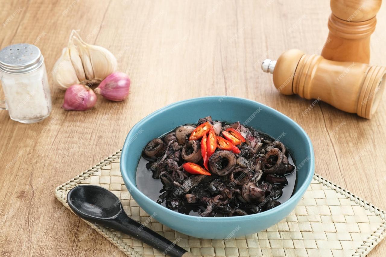 Resep Cumi Hitam Madura