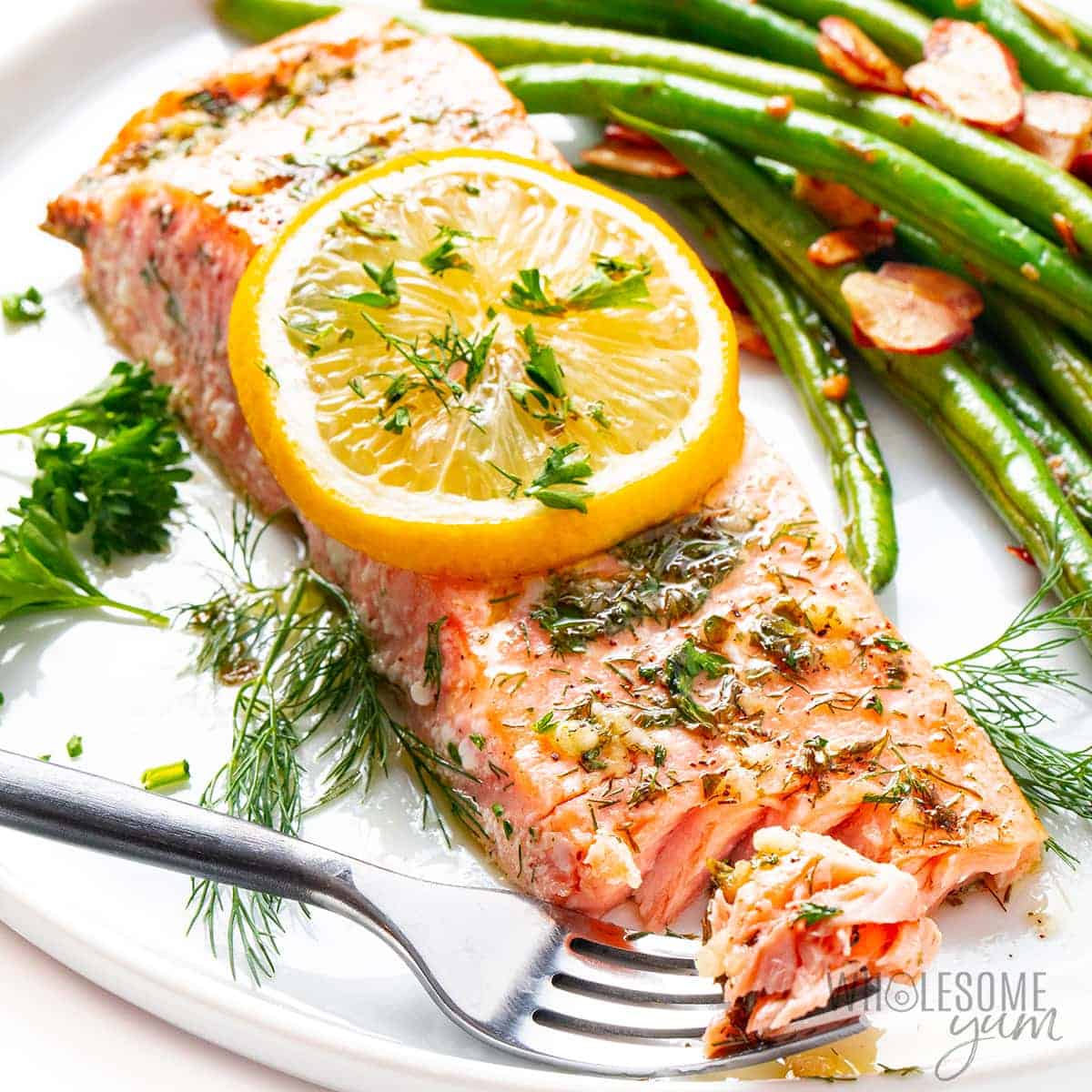 Resep ikan salmon panggang