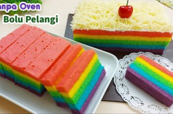 Resep Rainbow Cake Kukus 4 Telur Ny Liem Cita Rasa dan Warna Warni Resep Rainbow Cake Kukus 4 Telur Ny Liem Cita Rasa dan Warna Warni
